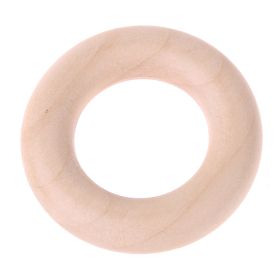 Wooden ring / grasping toy mini - 3,6cm 'raw' 3084 in stock 